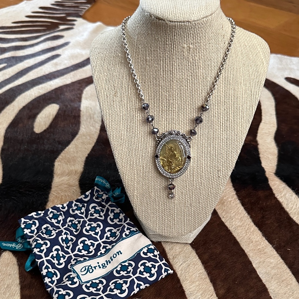 Brighton Two-Tone Medallion Necklace